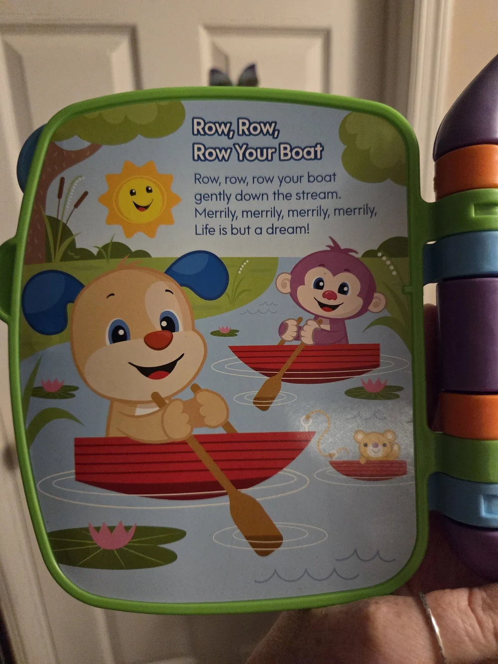 Fisher-Price Story Book Rhymes - Purple, Blue, Green, Orange